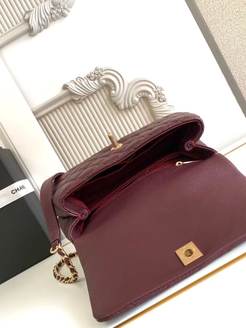 Ch**el top handle bags